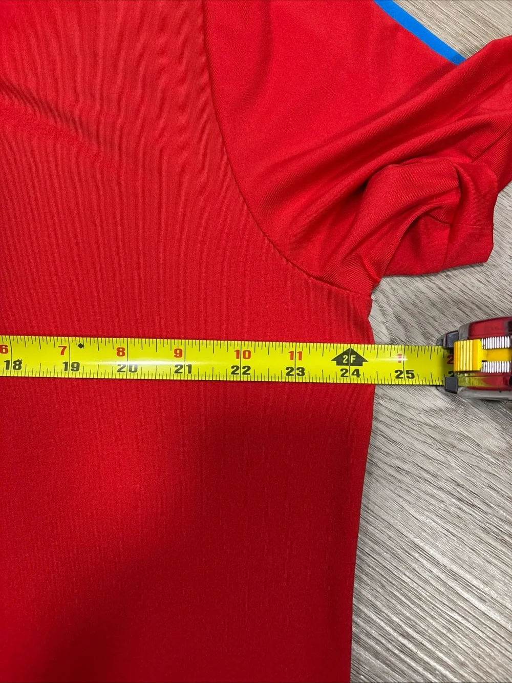 Redvanly Men's Size XL Rio Red Blue Golf Polo Shirt Stretch
